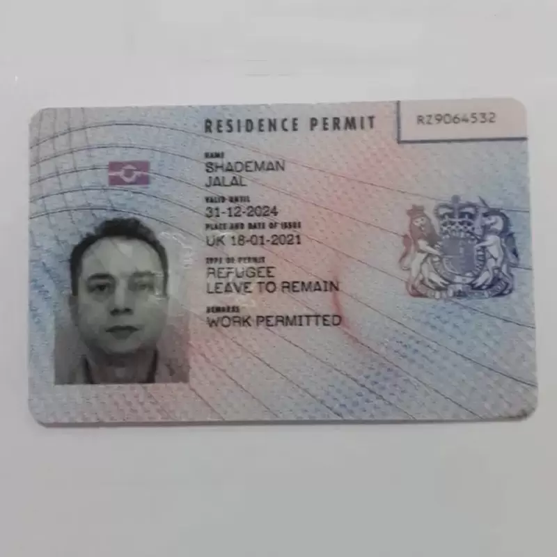 UK resident permit