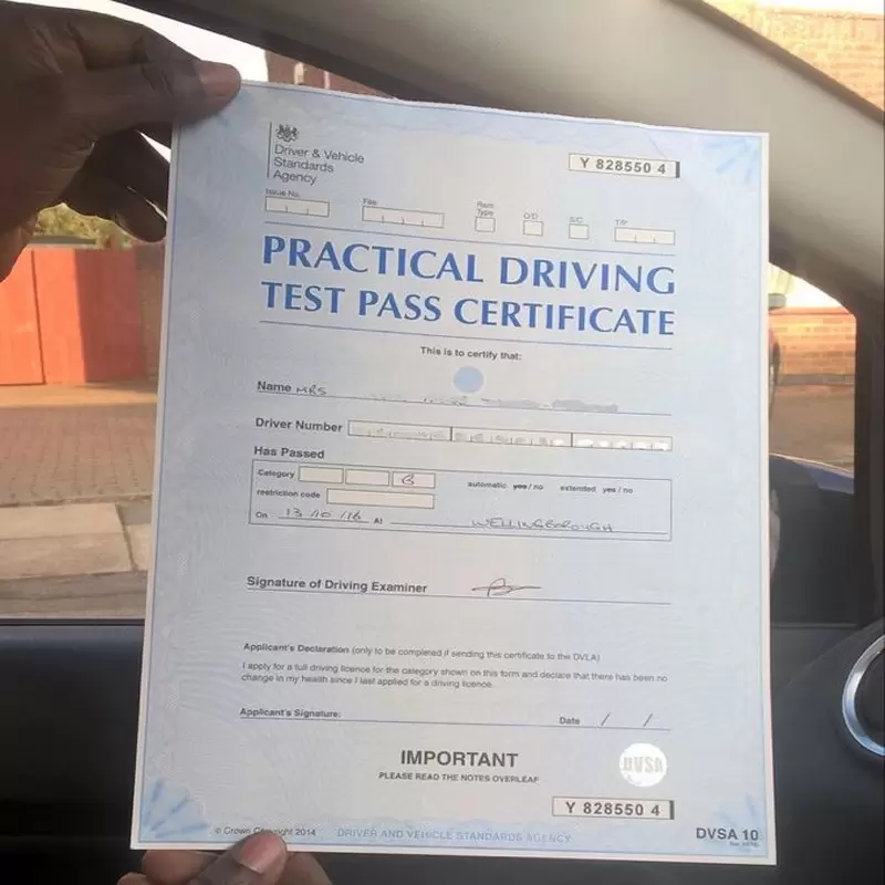 Full UK Practical Driving Test